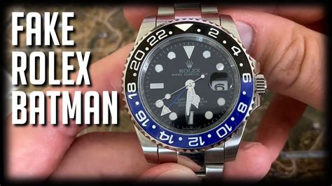 fake rolex batman